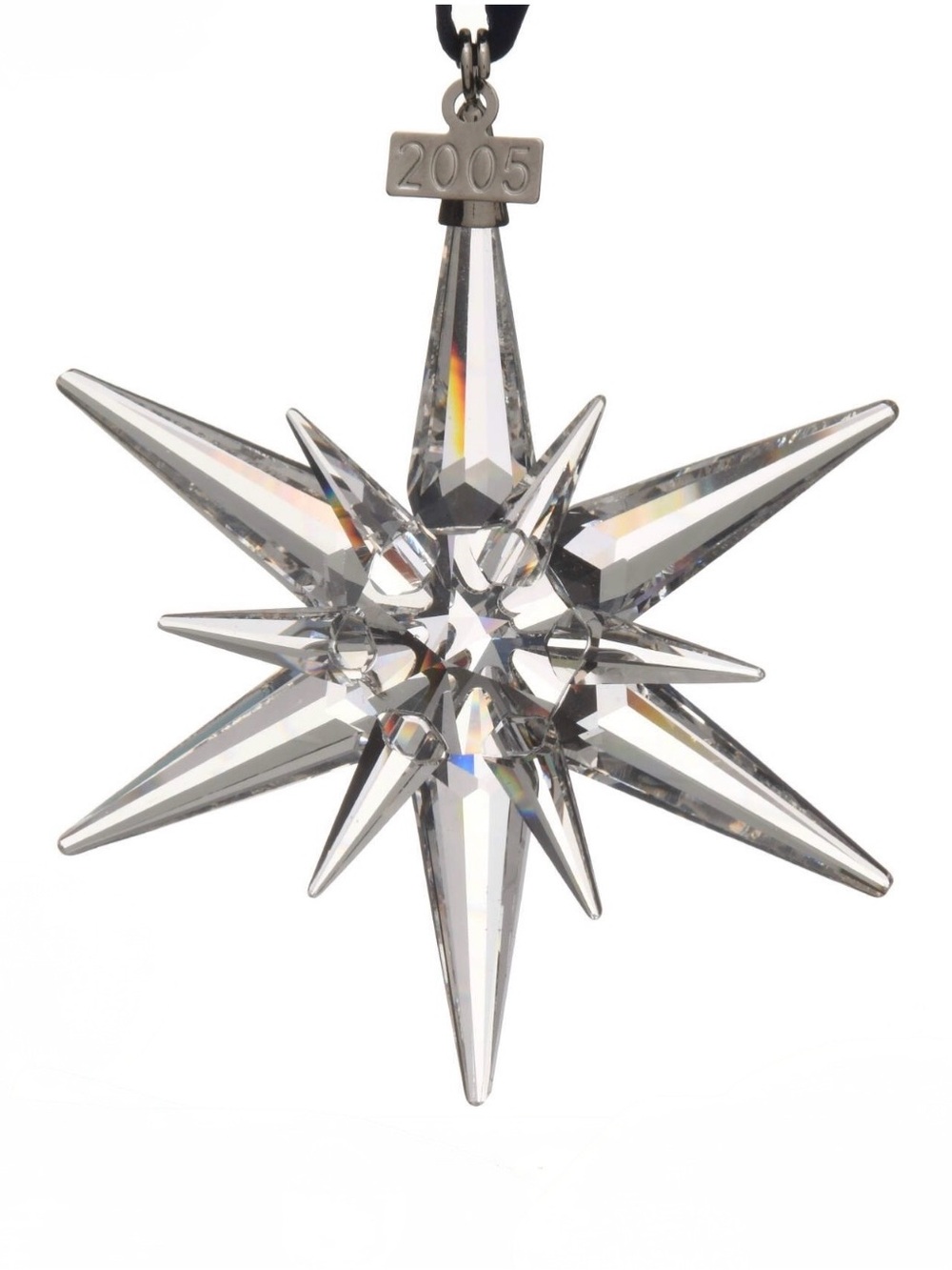 Swarovski Crystal 2005 Annual Snowflake Ornament